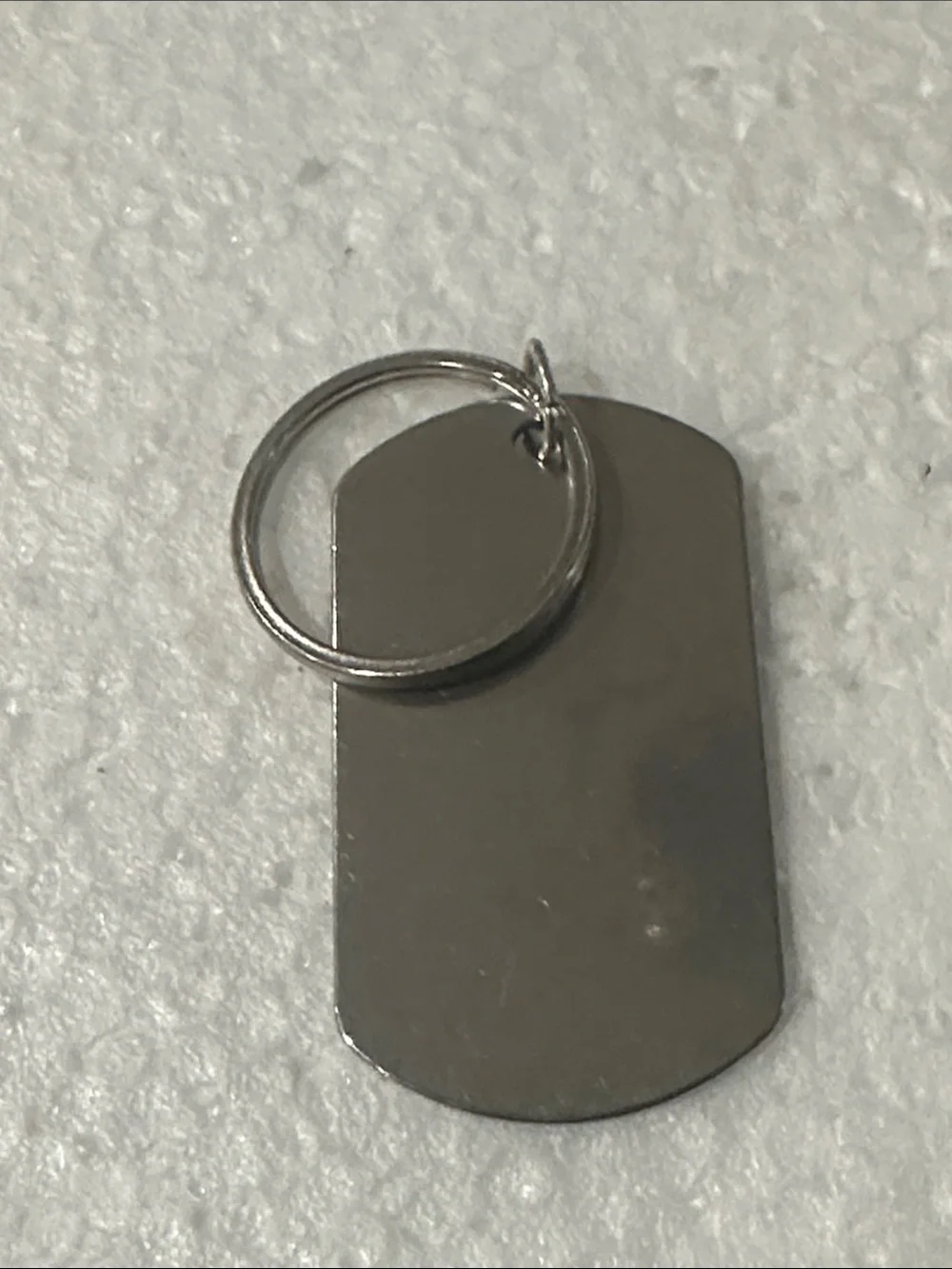 I Am The Dungeon Master Silver Keychain